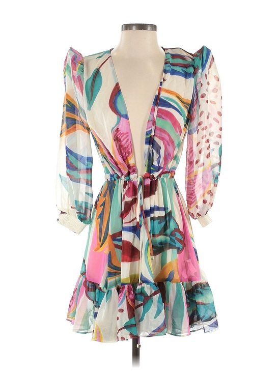PatBO Dresses & Skirts - PatBo coverup dress size Xs, NWT, floral sheer
